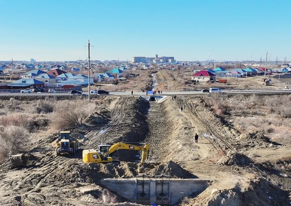 Аймақ басшысы «Қызылжарма» каналы мен Сағымбаев көшесін жаңғырту жұмыстарымен танысты