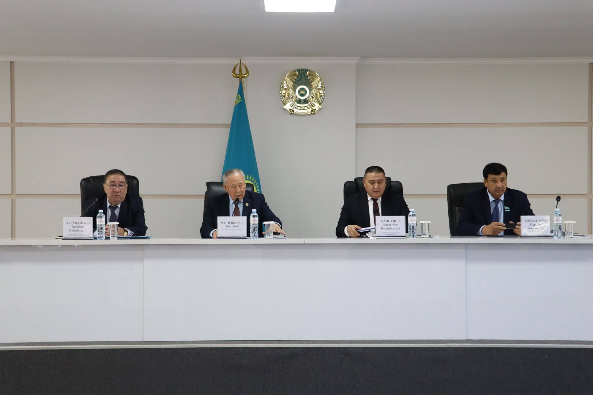 ТӨЛЕБИ АУДАНЫНДА АРДАГЕРЛЕР КЕҢЕСІНІҢ ІХ КОНФЕРЕНЦИЯСЫ ӨТТІ