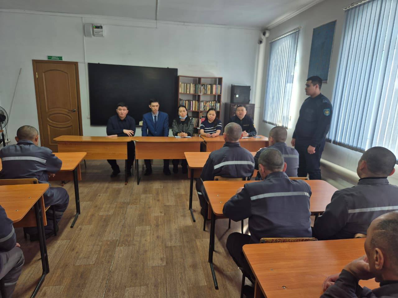 ҚР II ҚАЖК «19 мекемесi» РММ мекемесінде «Заң мен тәртіп» қағидаларын ілгерету шеңберінде «Әділет кеңес береді» акциясы өтті.