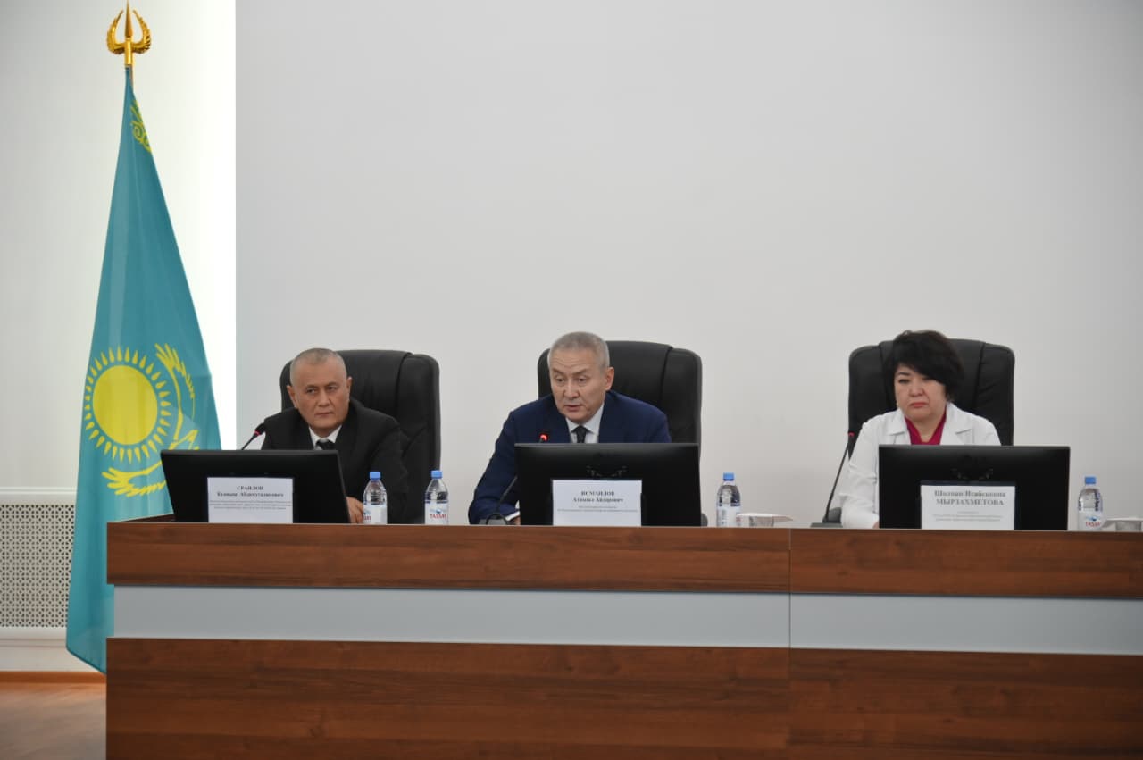 ШЫМКЕНТТЕ ДЕНСАУЛЫҚ САҚТАУ САЛАСЫНЫҢ ӨКІЛДЕРІМЕН КЕЗДЕСУ ӨТТІ