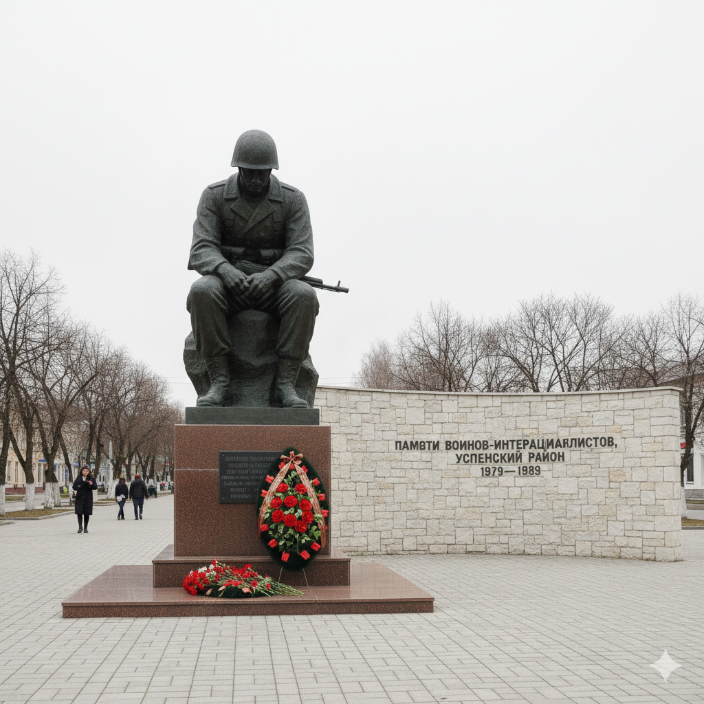 Успен ауданында Ауғанстаннан әскерлердің шығарылғанына 37 жыл толуына арналған іс-шаралар өтті
