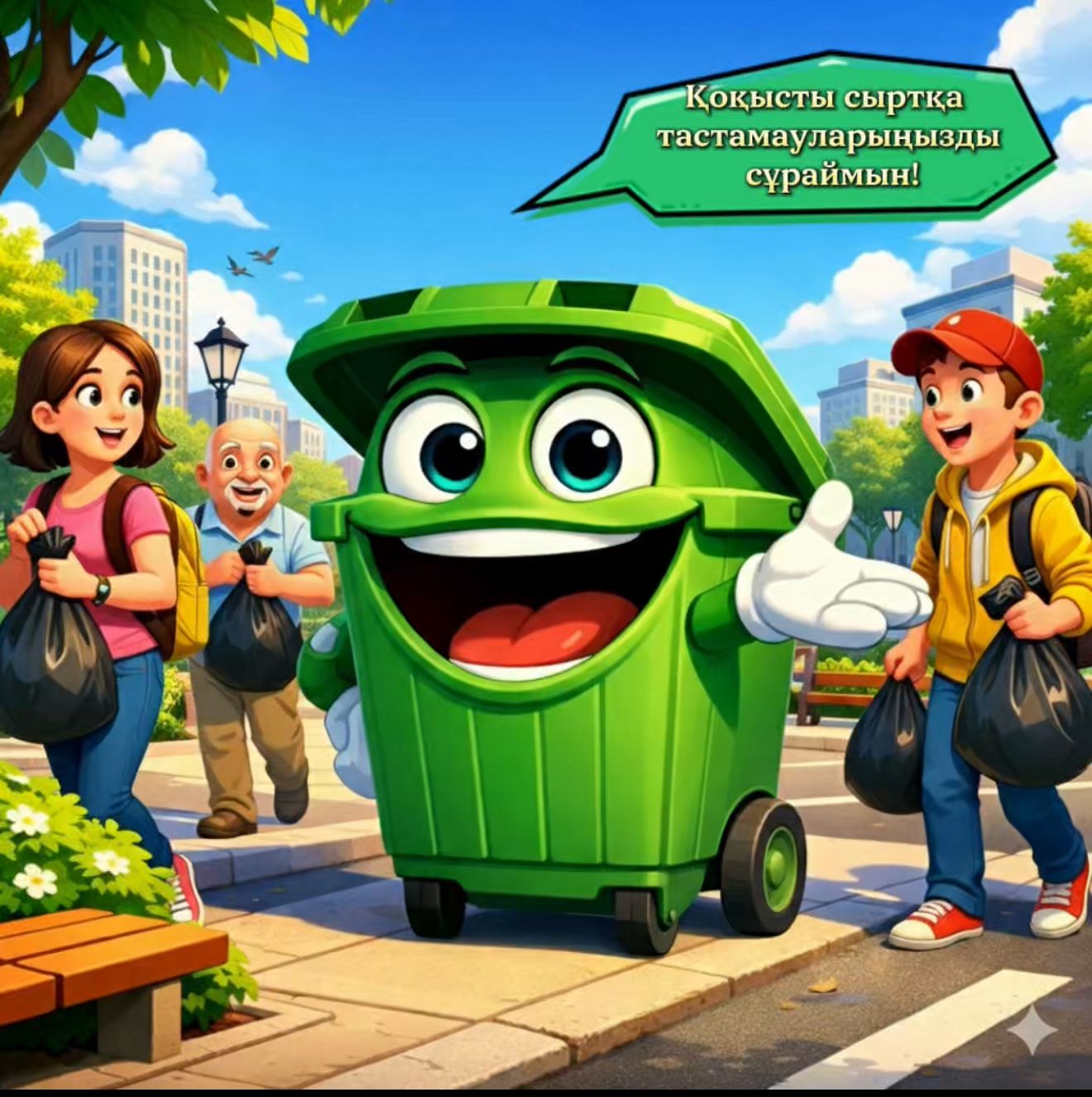 Ұлытау облысында абаттандыру қағидаларын бұзу фактілері бойынша профилактика күшейтілді