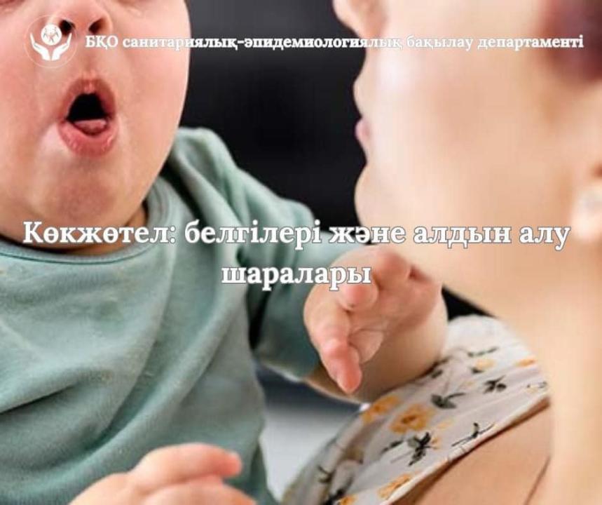 Көкжөтел: белгілері және алдын алу шаралары