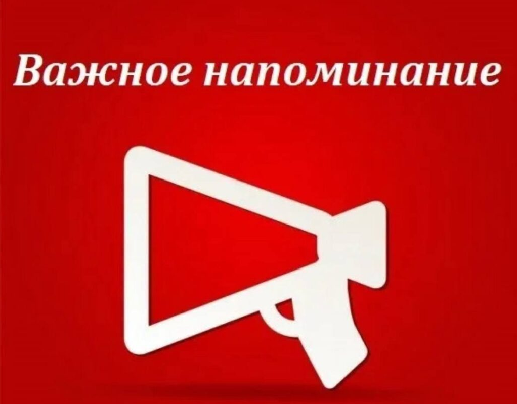 Уведомление о сдаче отчетности!