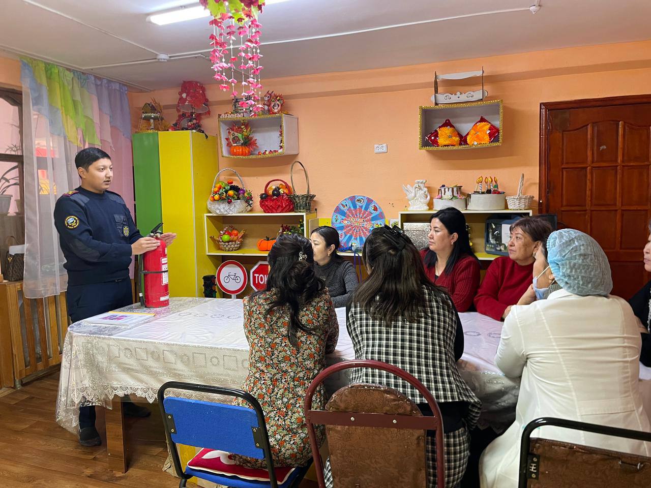 Сарысу ауданында балабақша қызметкерлеріне қауіпсіздік бойынша түсіндіру жұмыстары жүргізілді