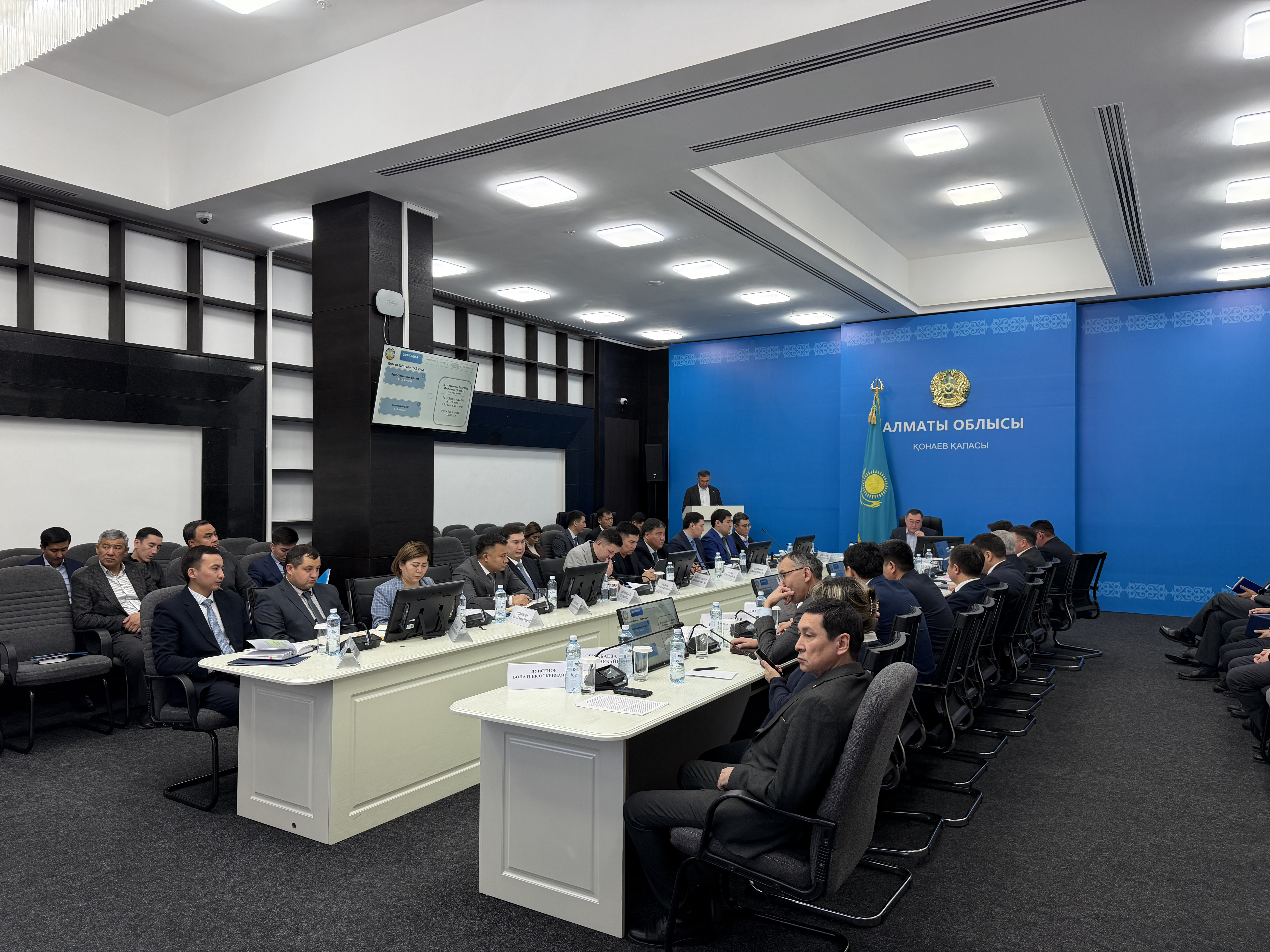 Реализация социально-экономических проектов города Конаев на контроле акима области