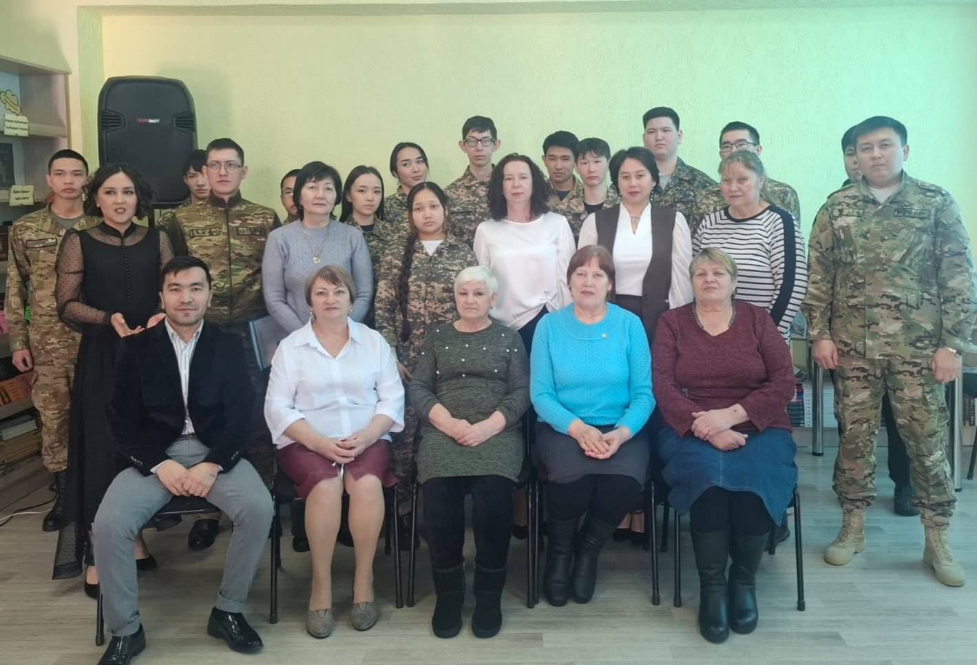 Патриоттық іс-шара – еске алу набаты «Жауынгер соғысты таңдамайды!»