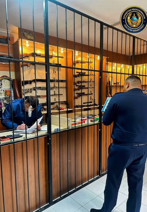 Маңғыстау облысы аумағында «Қызметтік қару» жедел-профилактикалық іс-шарасы өткізілді