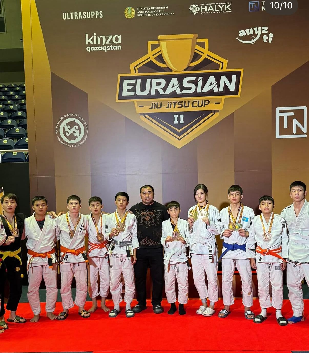 2026 жылдын ақпан айының 13-15 күндер аралығында Астана қаласында өткен джиу-джитсудан “EURASIAN JIU-JITSU CUP - 2026” Халықаралық турниірі өтті.