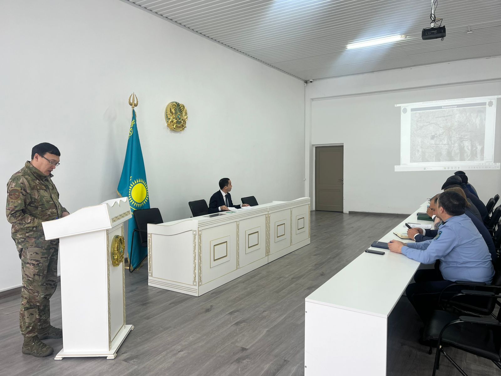 Су тасқынына қарсы іс-шаралар туралы отырыс өтті