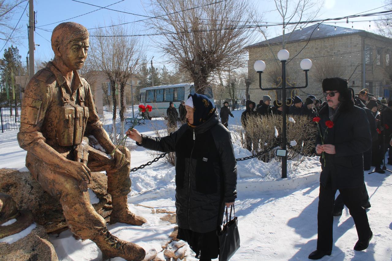 Ауған соғысы ардагерлеріне құрмет көрсетілді