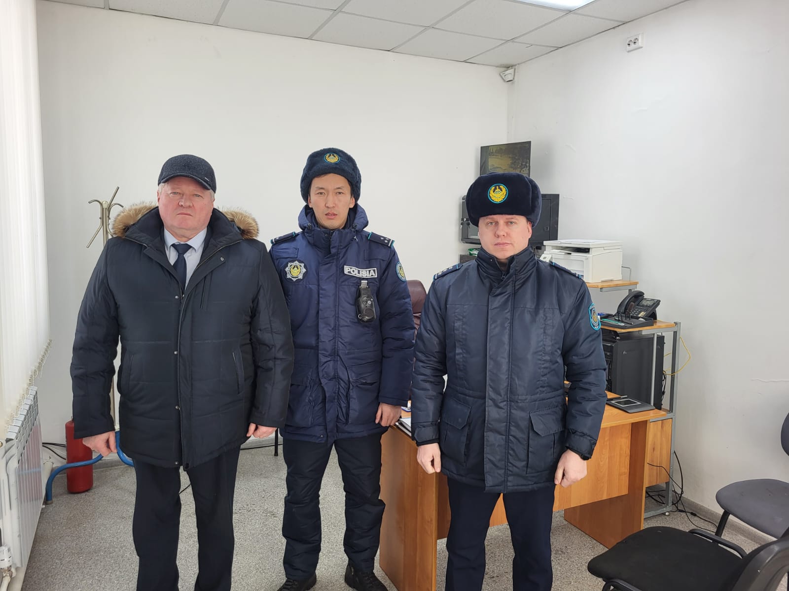 Павлодар ауданының полиция учаскелік пунктеріне бару