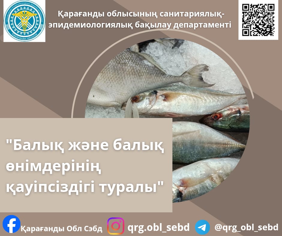 Балық және балық өнімдерінің қауіпсіздігі туралы