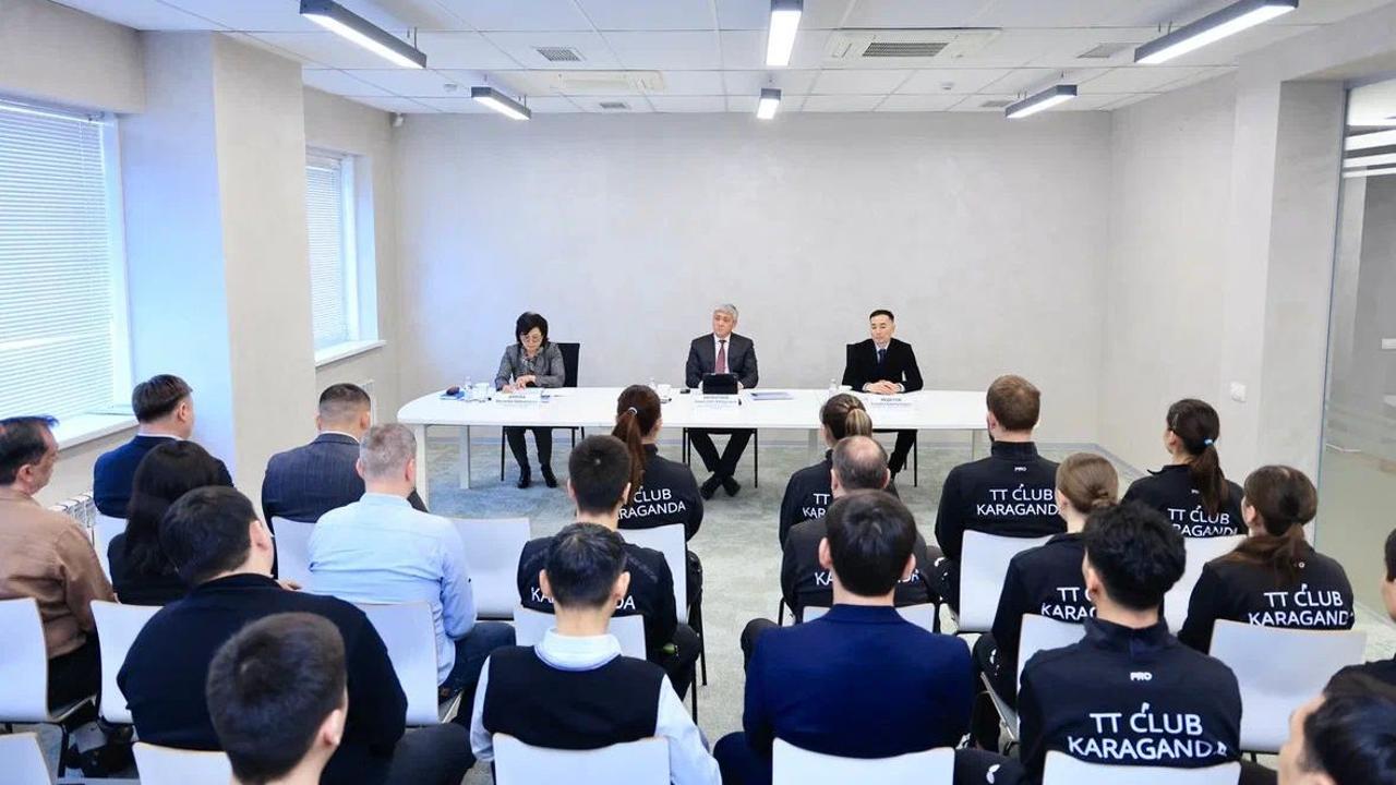 В Карагандинской области обсудили итоги сезона и планы по развитию настольного тенниса