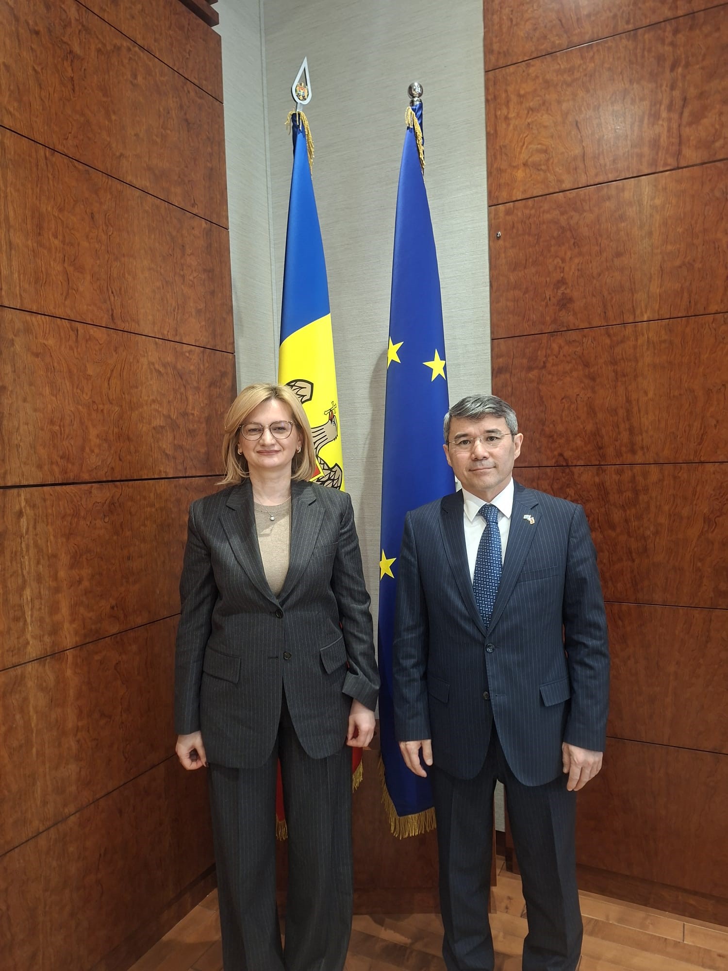 Қазақстан Елшісі Молдова Республикасы Парламенті  Төрағасының орынбасарымен кездесті