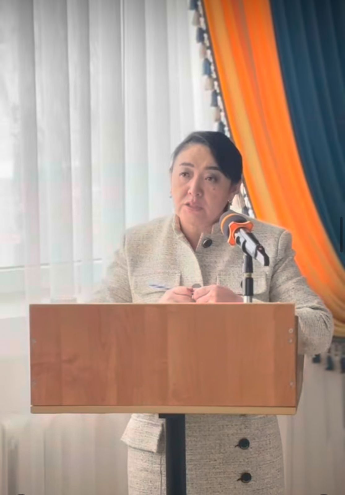 Ұйғыр ауданының әкімі ЕЛЕУСІЗОВА БОТА СЕРІКҚЫЗЫНЫҢ Қалжат ауылдық округі тұрғындарымен кездесуі