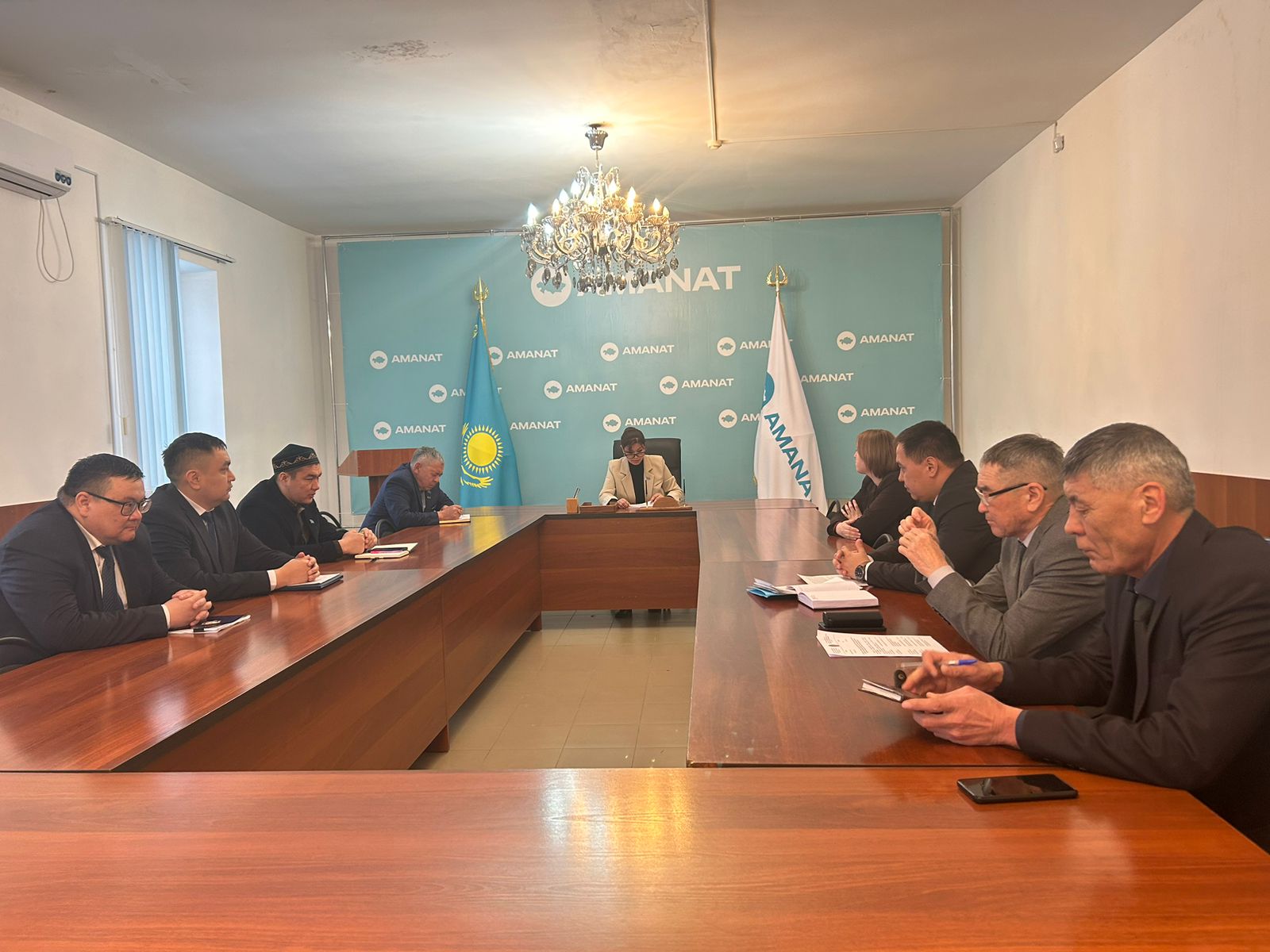 Аудандық мәслихатының бірлескен тұрақты  комиссияларының отырысы өтті.