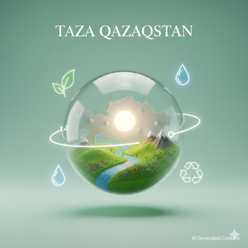 🌿 Taza Qazaqstan – болашаққа бірге қадам!