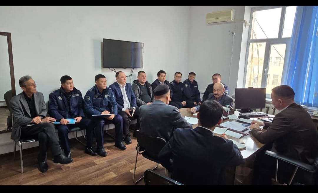 АУДАН ПРОКУРОРЫМЕН ӨТКЕН КЕЗЕКТІ ЖИЫН