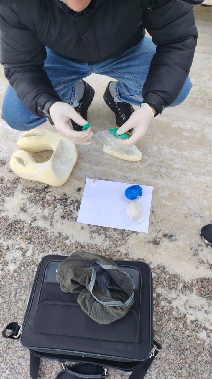 Свыше 400 граммов «синтетики» перехватили полицейские в СКО на КП «Западный»