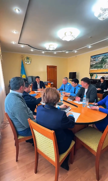 Жұмыс кездесуі өтті