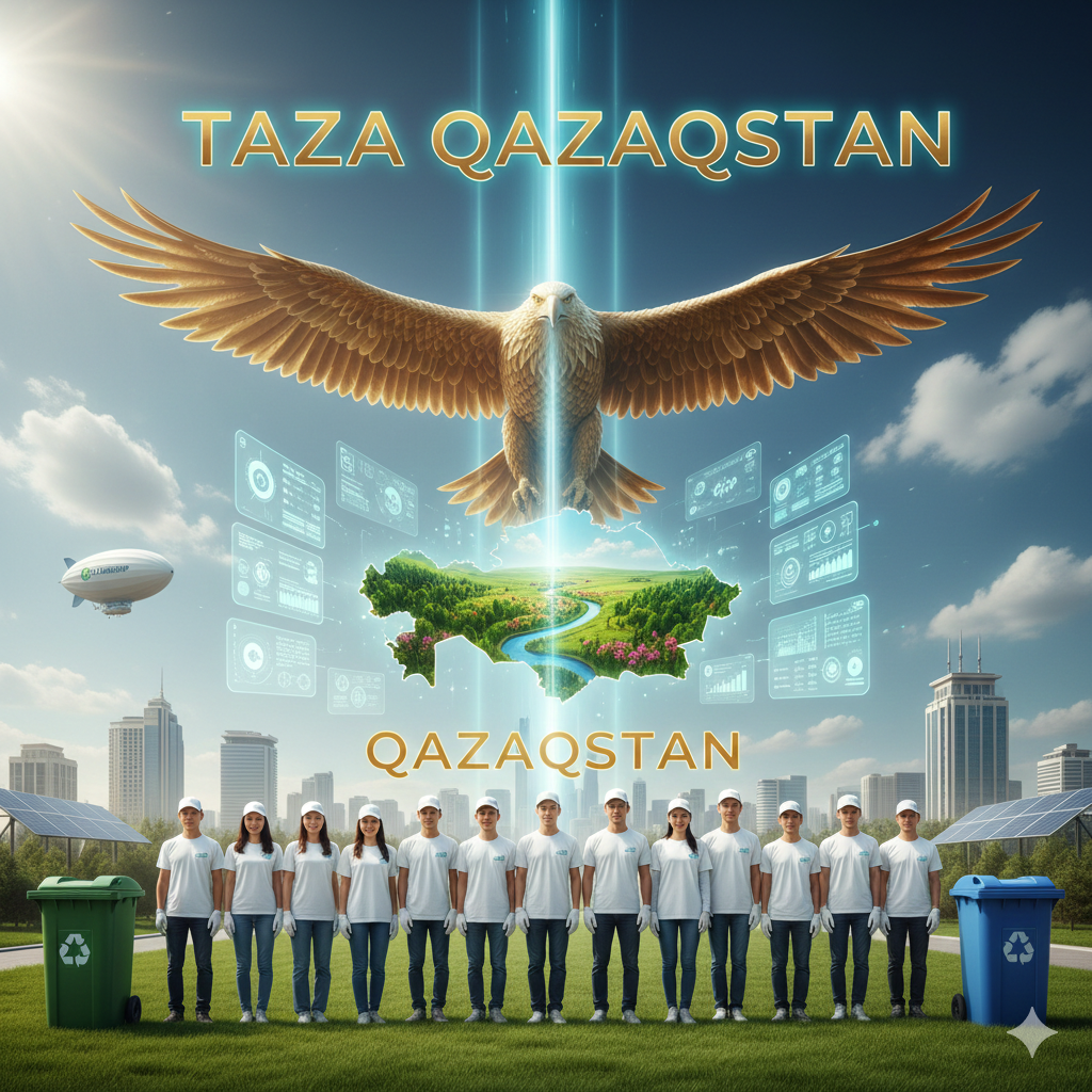 🌱 Taza Qazaqstan – бәрі өзімізден басталады!