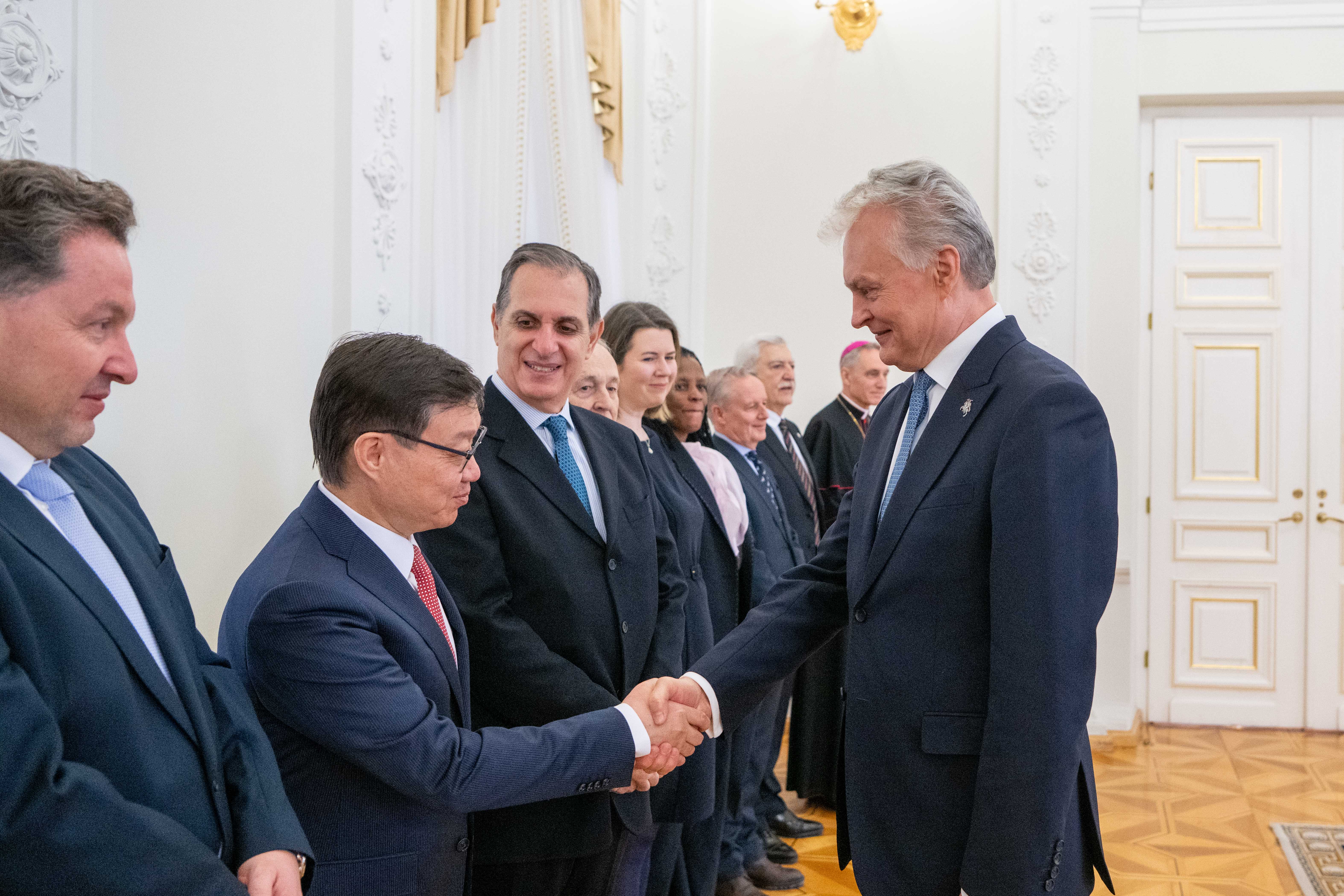 Литва Республикасының Президентімен жыл сайынғы кездесу туралы