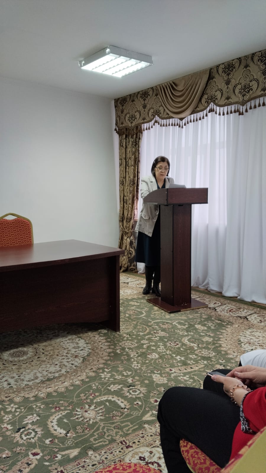 Халықты әлеуметтік қорғау саласындағы реттеу және бақылау комитетінің Қызылорда облысы бойынша департаментінің қызметкерлеріне құқықтық оқыту сабағы өткізілді.