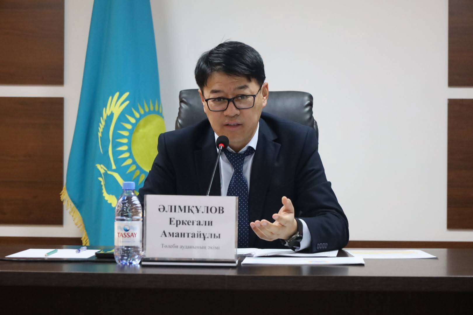 АППАРАТТЫҚ МӘЖІЛІСТЕ СУ ТАСҚЫНЫНА ДАЙЫНДЫҚ ПЕН ЗАҢСЫЗ ҚҰРЫЛЫС МӘСЕЛЕЛЕРІ ҚАРАЛДЫ