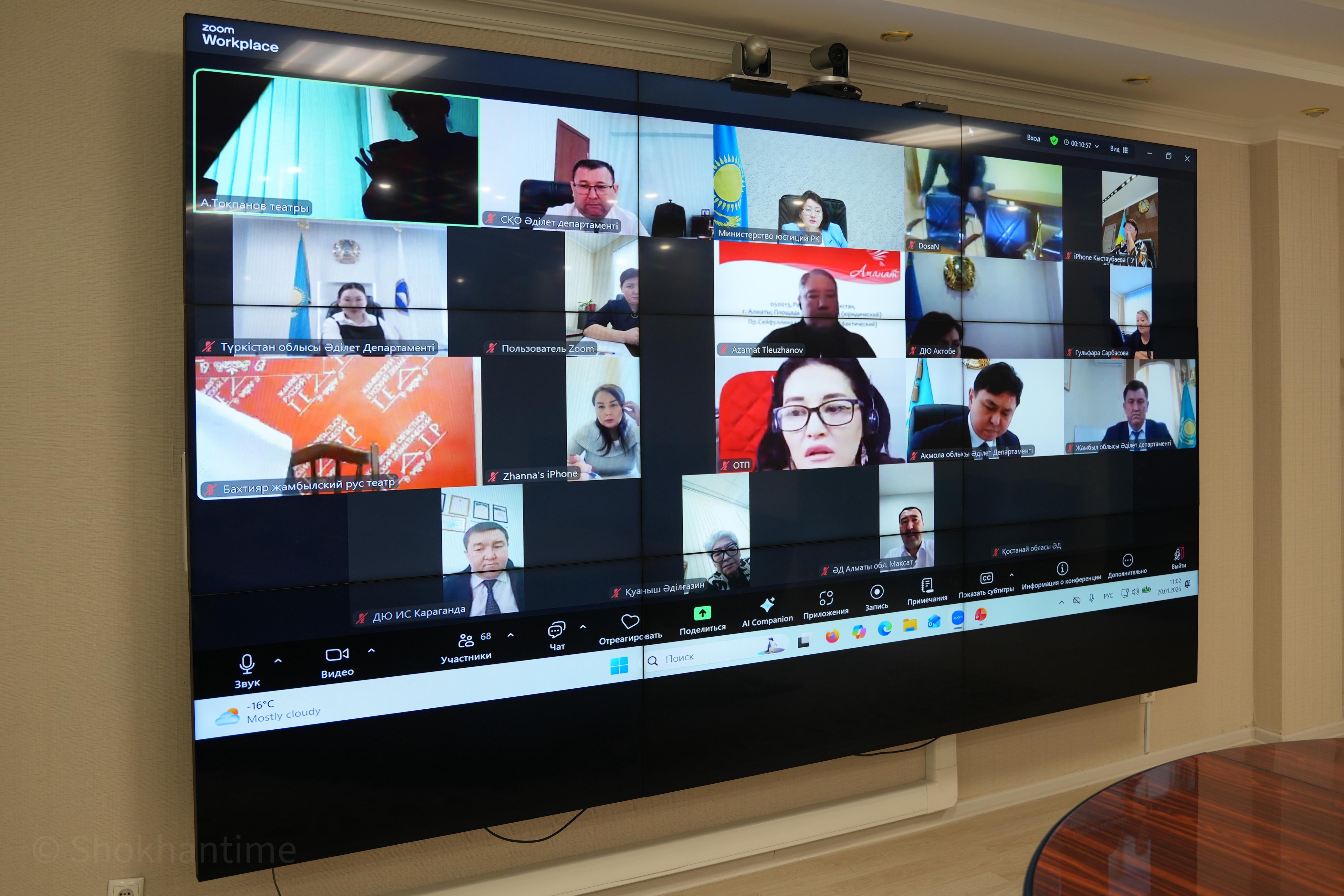 Авторлық құқық және сабақтас құқықтар саласындағы  заңнамалық өзгерістер талқыланды