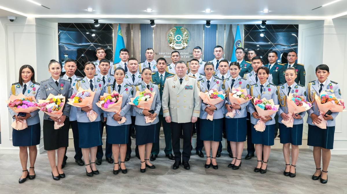 ІІМ-де халықаралық жарыста ел намысын қорғаған қызметкерлер марапатталды