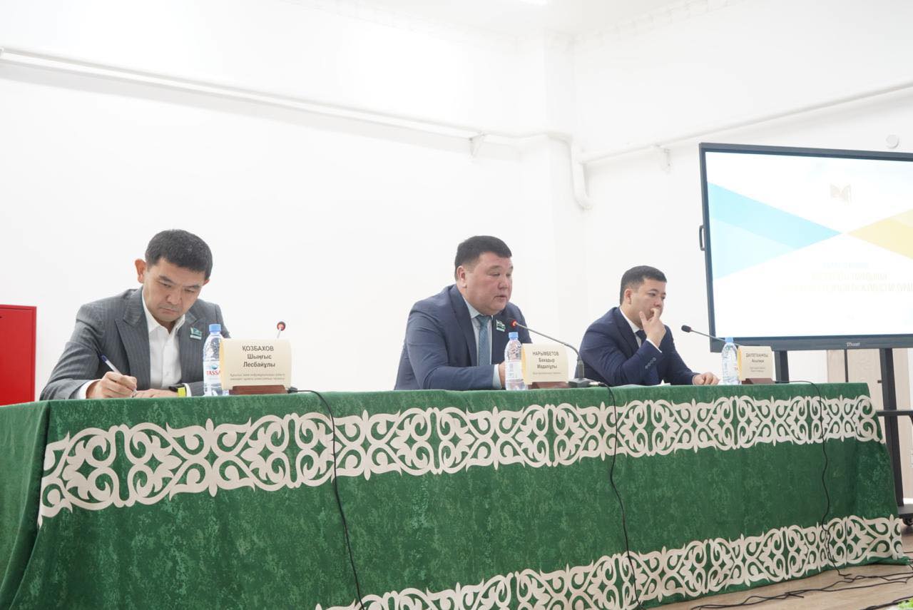 ТҰРАН АУДАНЫНЫҢ ТҰРҒЫНДАРЫМЕН КЕЗДЕСУ ӨТТІ