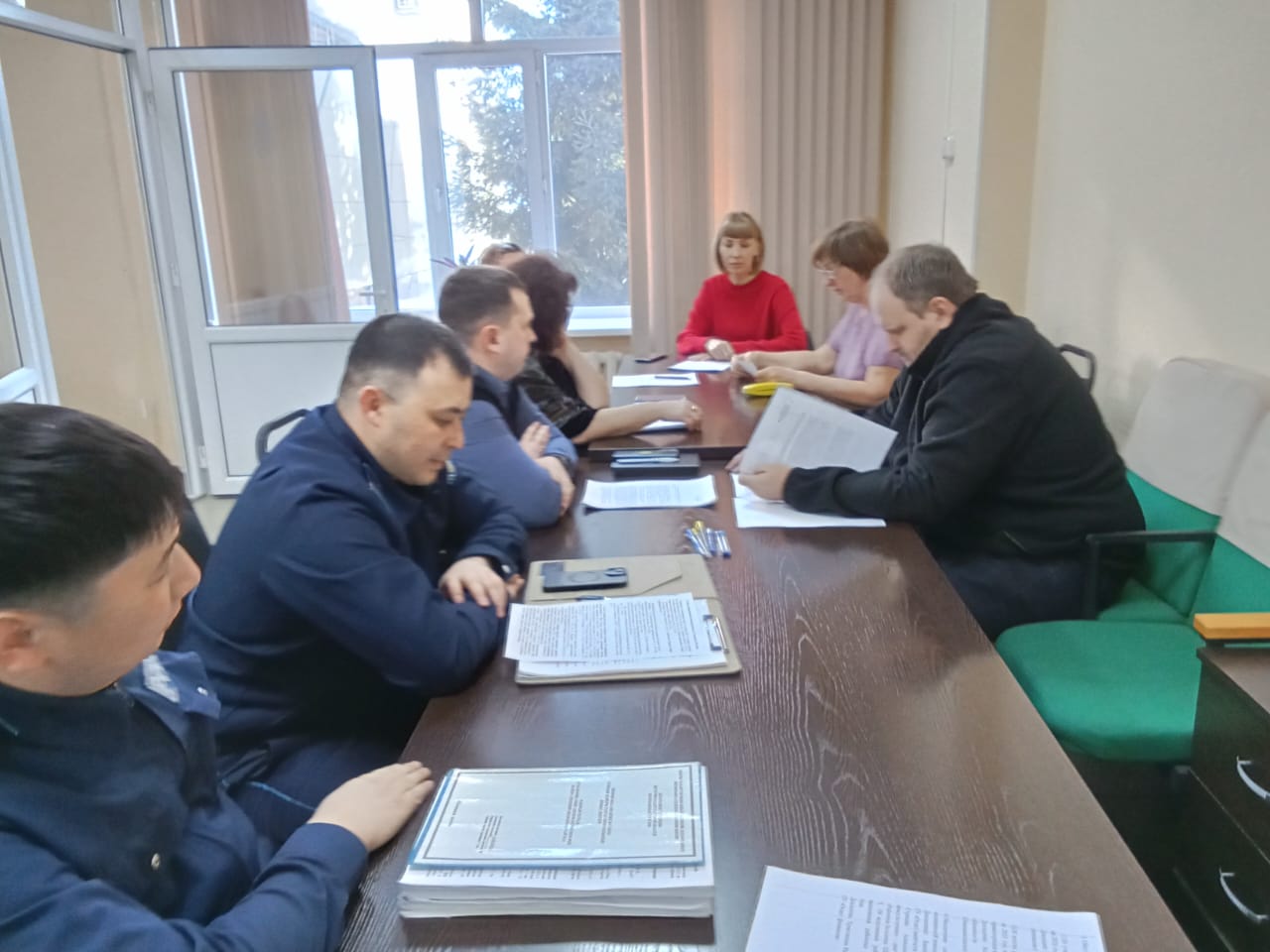 16  февраля  2026 года состоялось заседание Общественного совета Шемонаихинского района