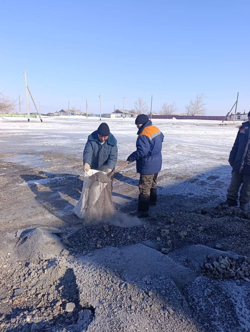 Жиенәлі ауылдық округі аумағында көктемгі су тасқынының алдын алу мақсатында жоспарлы дайындық жұмыстары жүргізілуде