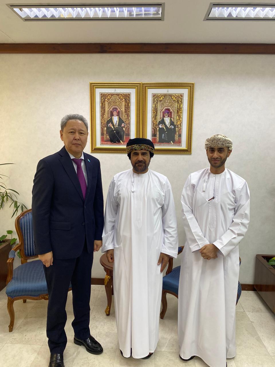 Оман Сұлтандығының Сыртқы істер министрлігінде  екіжақты ынтымақтастықты жандандыру бойынша  күш-жігерді үйлестіру мәселелері талқыланды