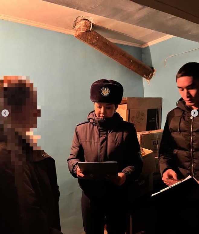 Пробация есебінде тұрған азаматтарға қатысты бірлескен рейдтік шара ұйымдастырылды