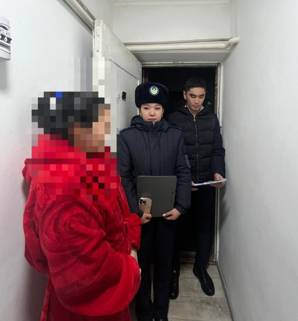 Пробация есебінде тұрған азаматтарға қатысты бірлескен рейдтік шара ұйымдастырылды