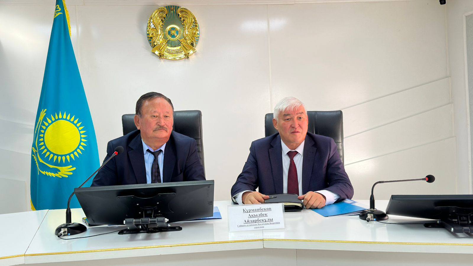 26.11.2025- Сайрам аудандық Қоғамдық кеңестің кезекті отырысы өтті.