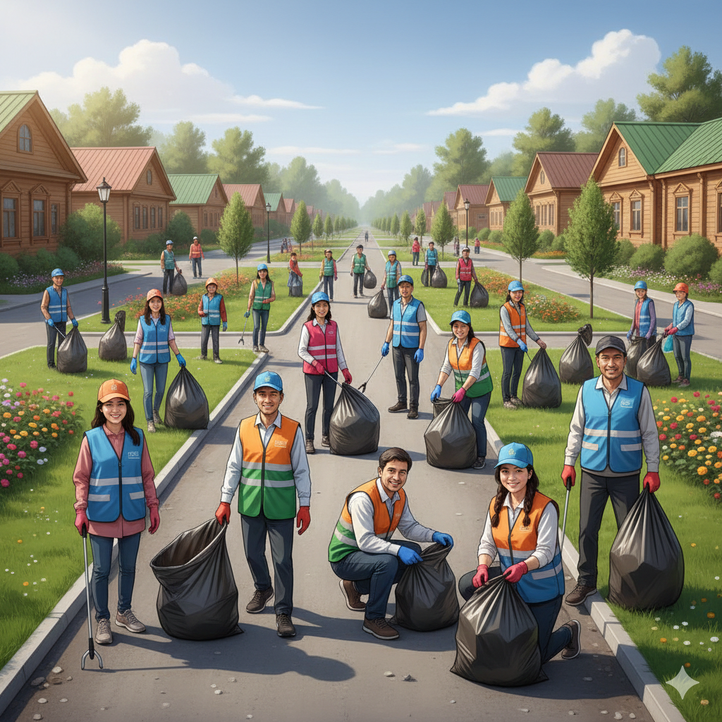 Таза Қазақстан – ортақ жауапкершілік пен бірліктің жарқын көрінісі