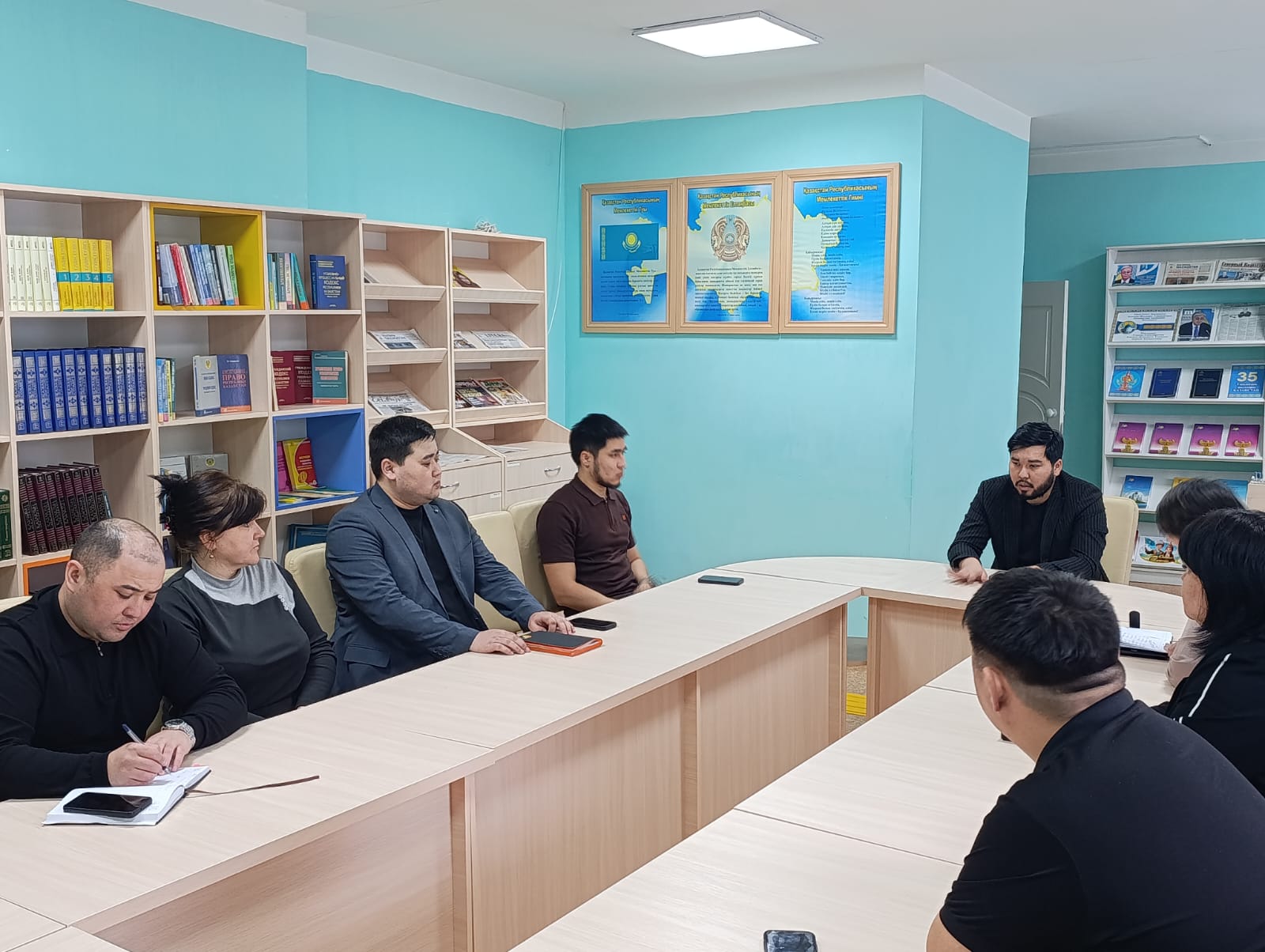 Облыстық ақпараттық-түсіндіру тобымен кездесулер