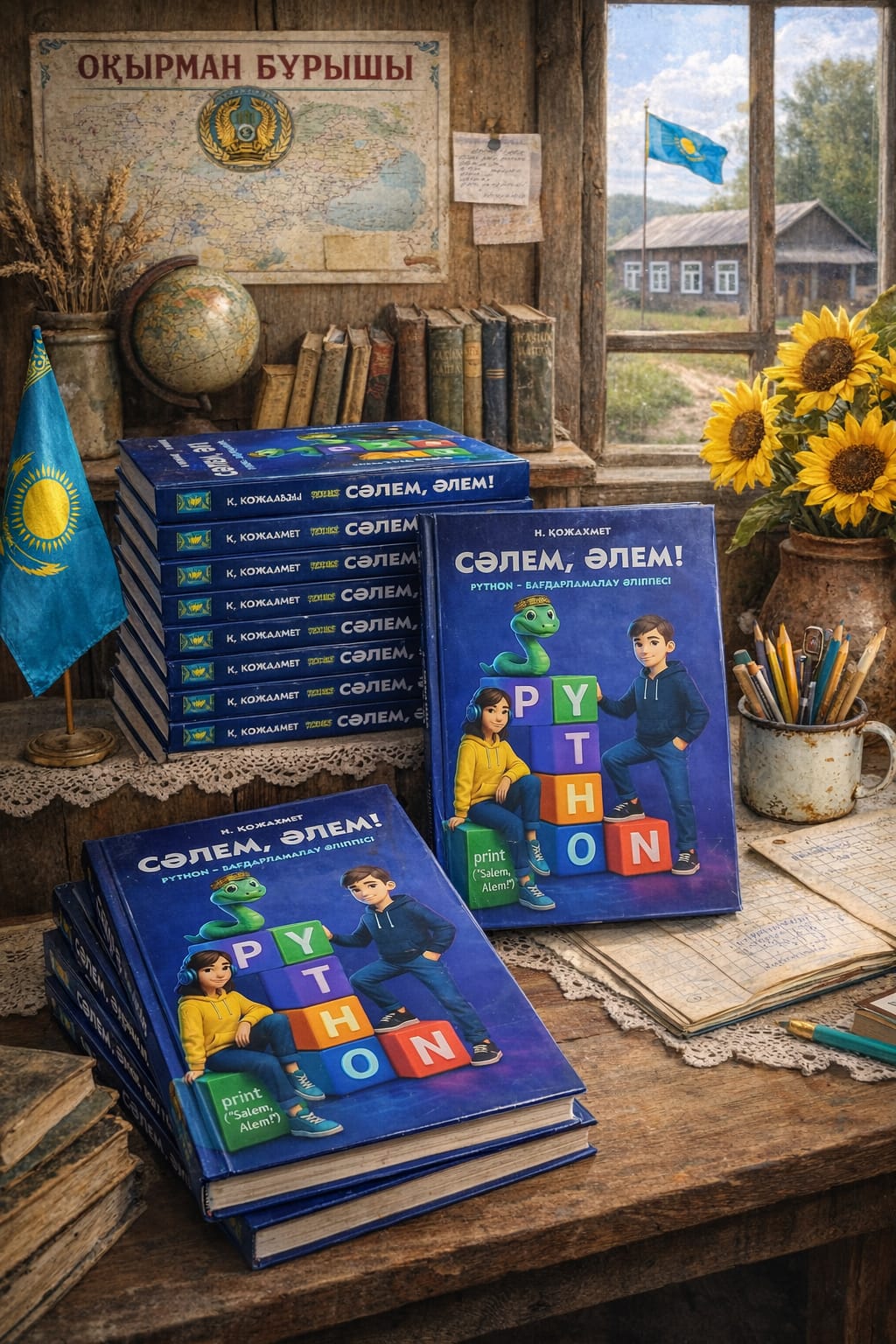 «Сәлем, әлем!» ауыл мектептеріне жетті: IT-білімге жаңа қадам