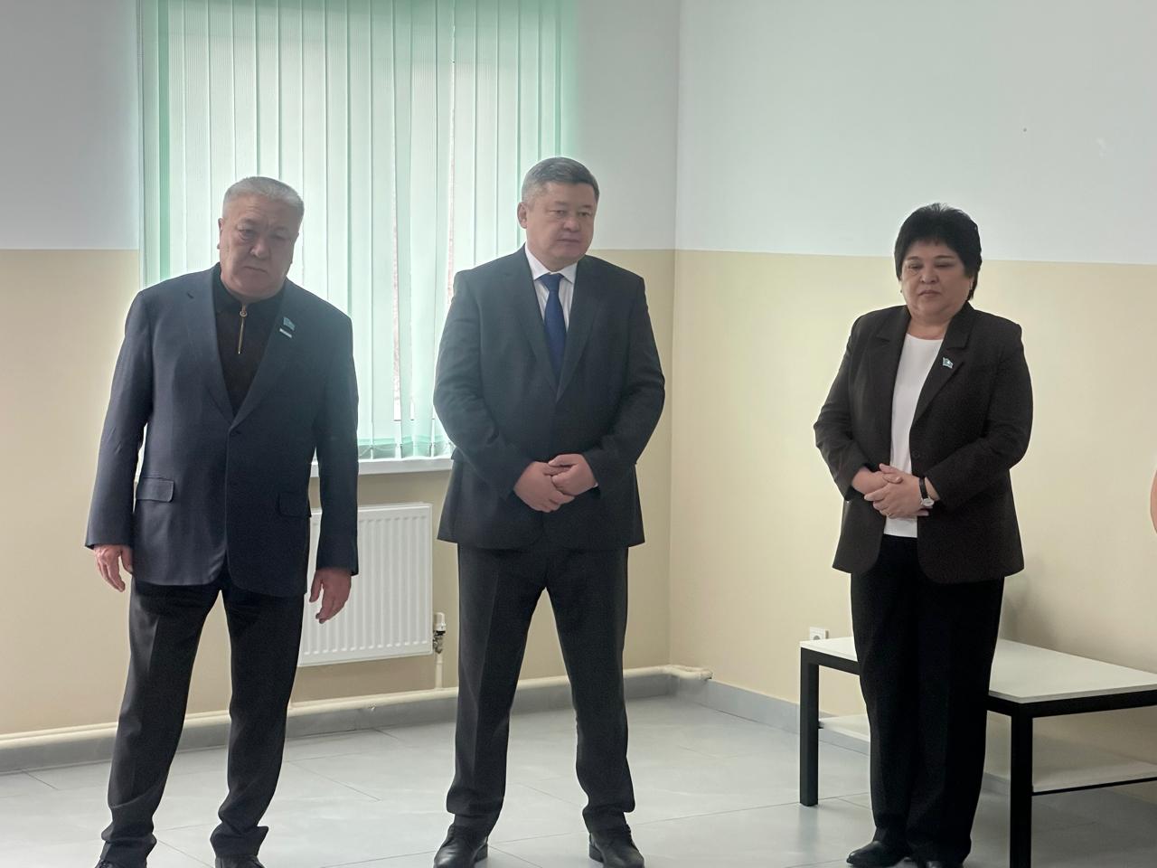 Қазақстан Республикасы Парламенті Мәжілісінің депутаты Л.Ш. Тумашиновпен кездесу