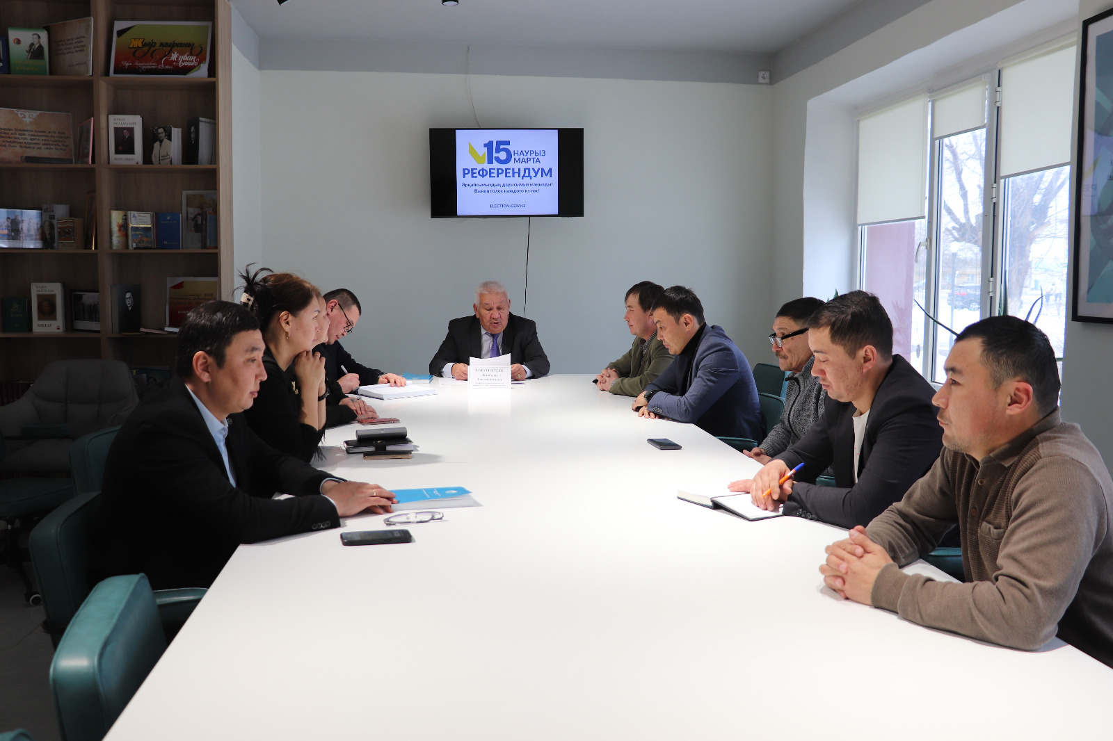 Референдумға дайындық пысықталды
