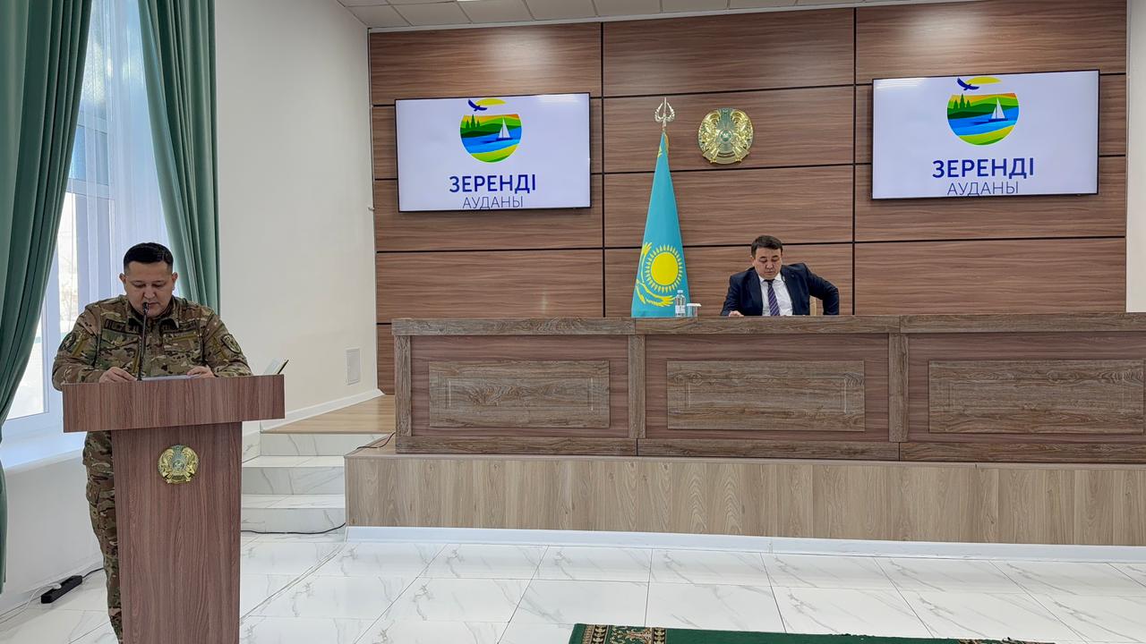 Аудан әкімі төрағалығымен төтенше жағдайлардың алдын алу жөніндегі аудандық комиссияның отырысы өтті