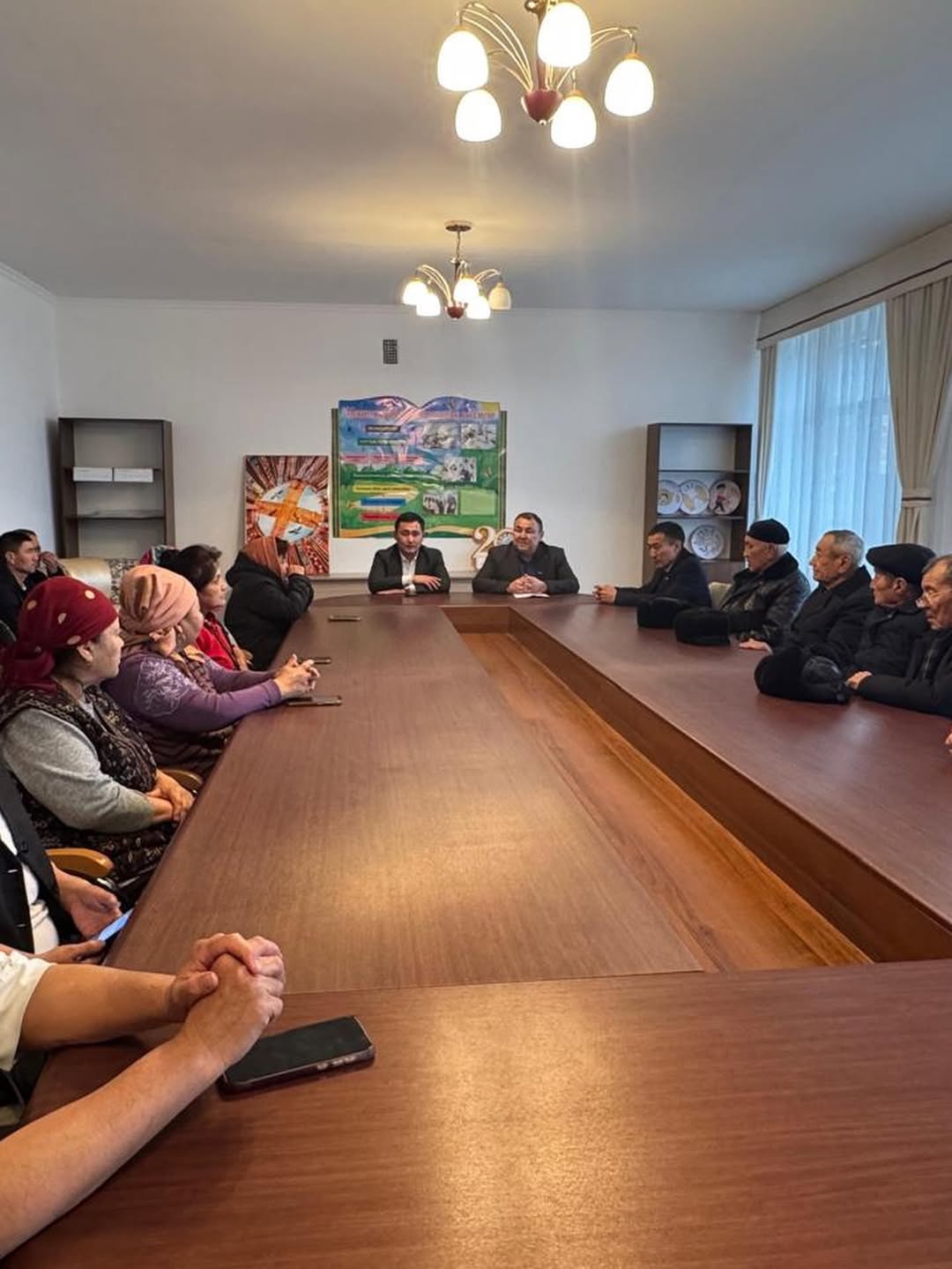 Қылышбай ауылы тұрғындарымен Конституциялық реформа бойынша кездесу өтті