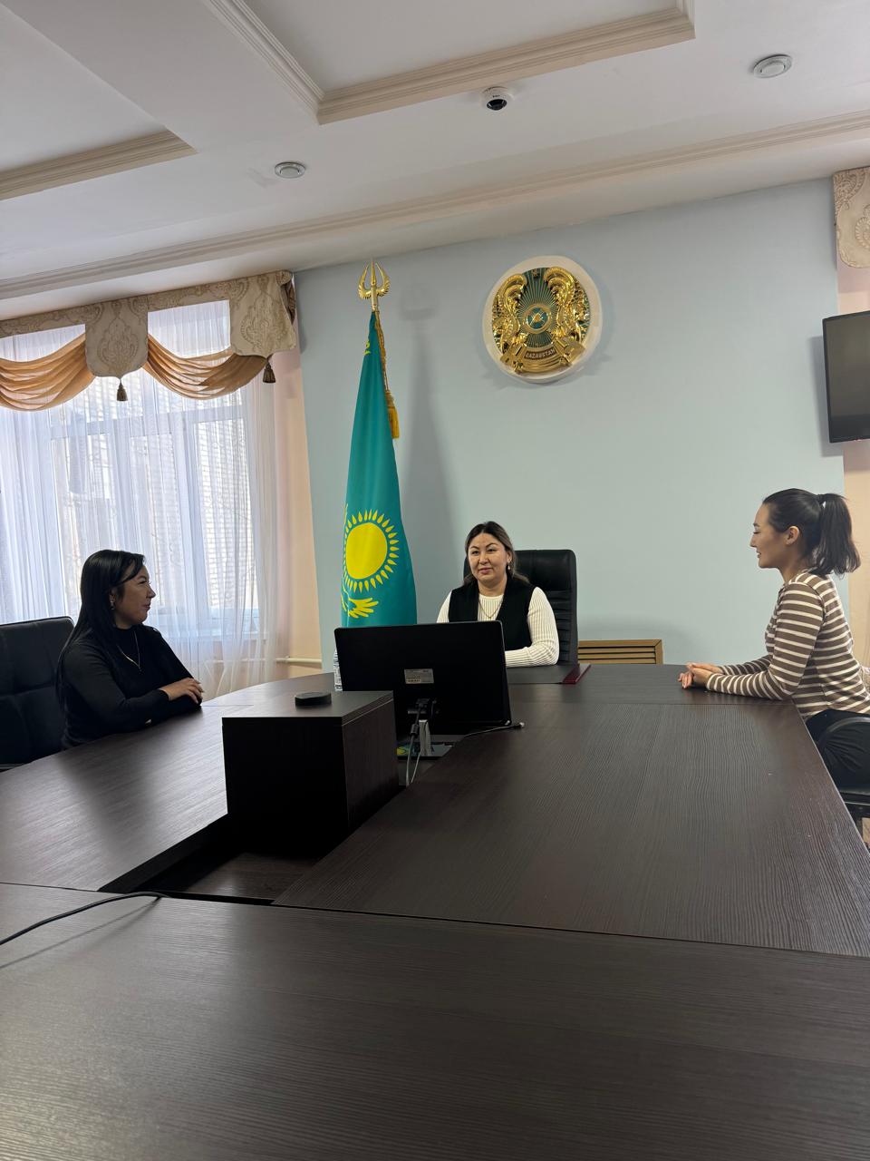 Айыртау ауданының Әдеп жөніндегі уәкілінің азаматтарды жеке қабылдауы