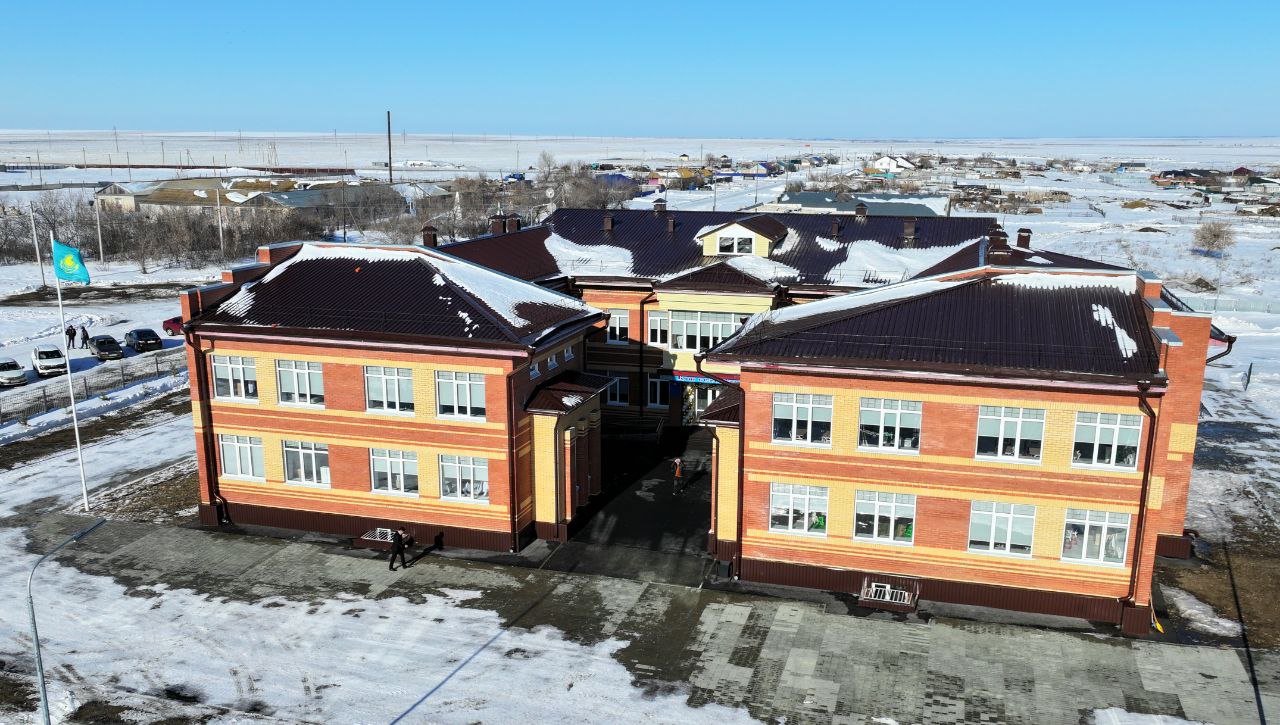 Қостанай ауданының Еңбек ауылында жаңа мектеп ашылды