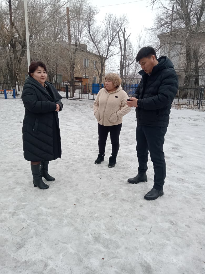 Ақадыр кентінде инфрақұрылымды дамыту бағытындағы жұмыстар пысықталды