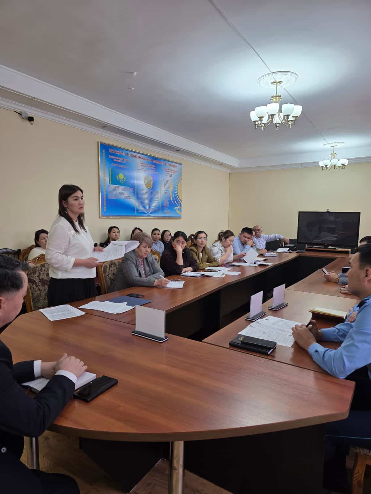 «E-otinish» – азаматтардың барлық өтініштерін қабылдау мен өңдеудің бірыңғай платформасына түскен жолданымдар бойынша туындайтын проблемалық мәселелерді талқылауға арналған семинар өткізілді