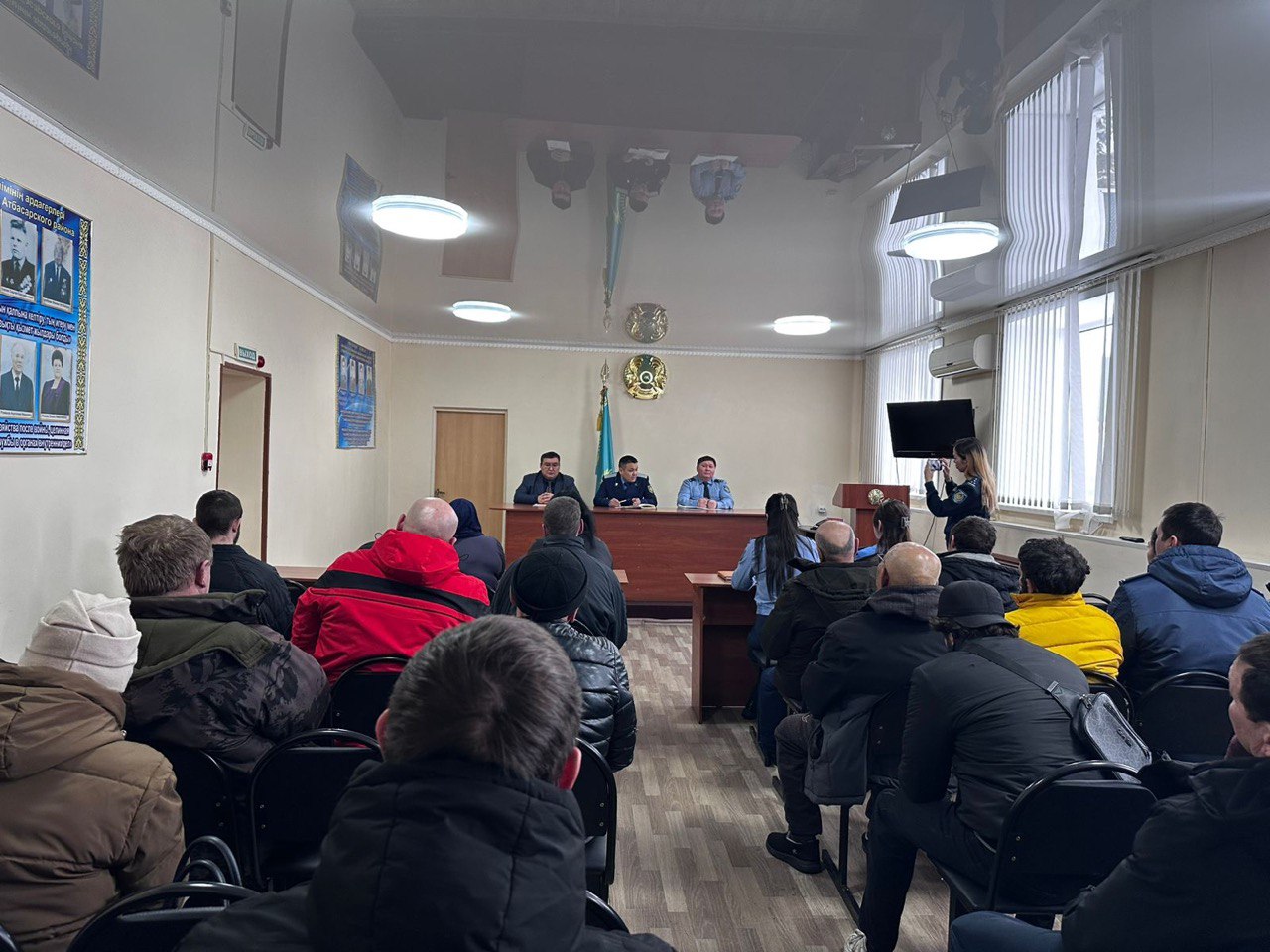 Атбасар аудан прокуратурасы сотталғандармен кездесу өткізді